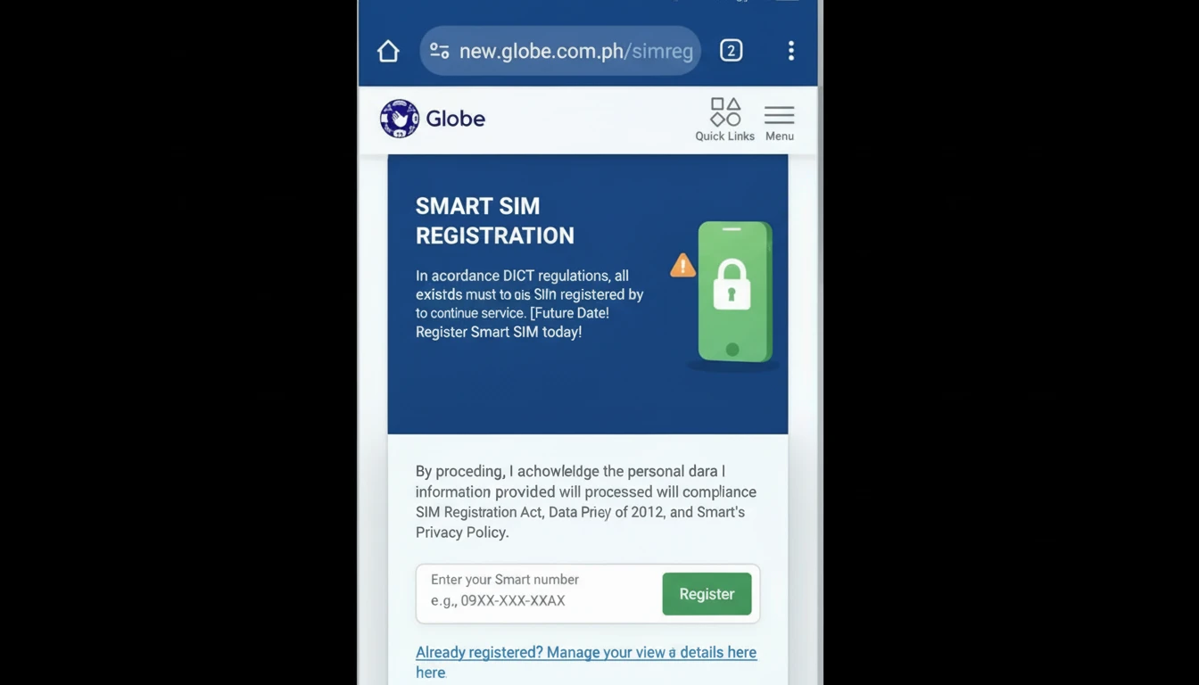 Globe mobile number