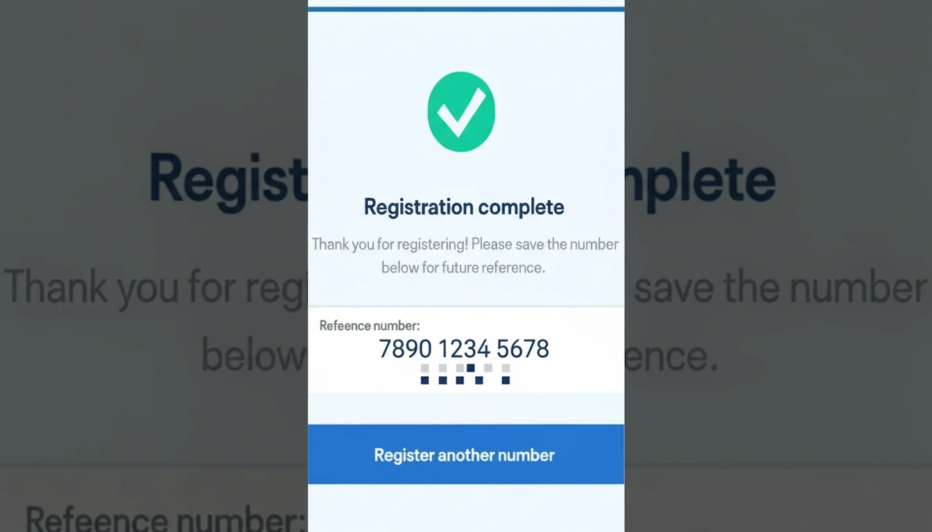 successful registered