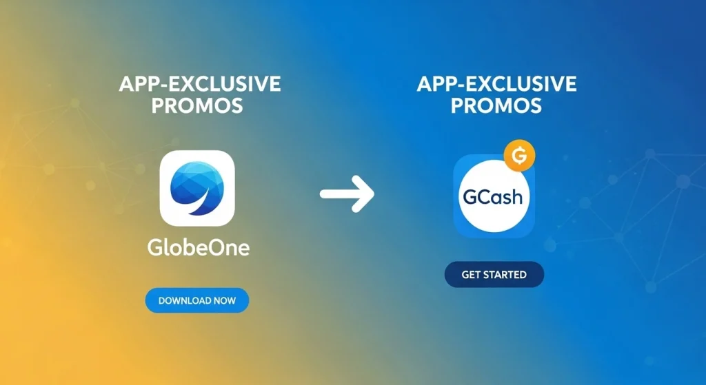 App-Exclusive Promos on GlobeOne and GCash