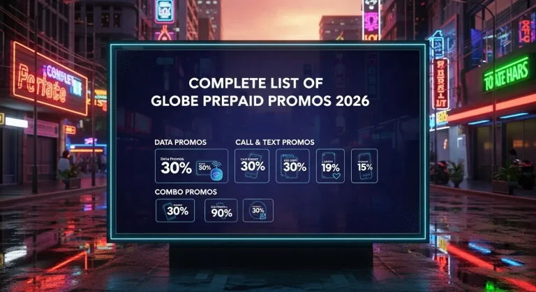 Complete List of Globe Prepaid Promos 2026